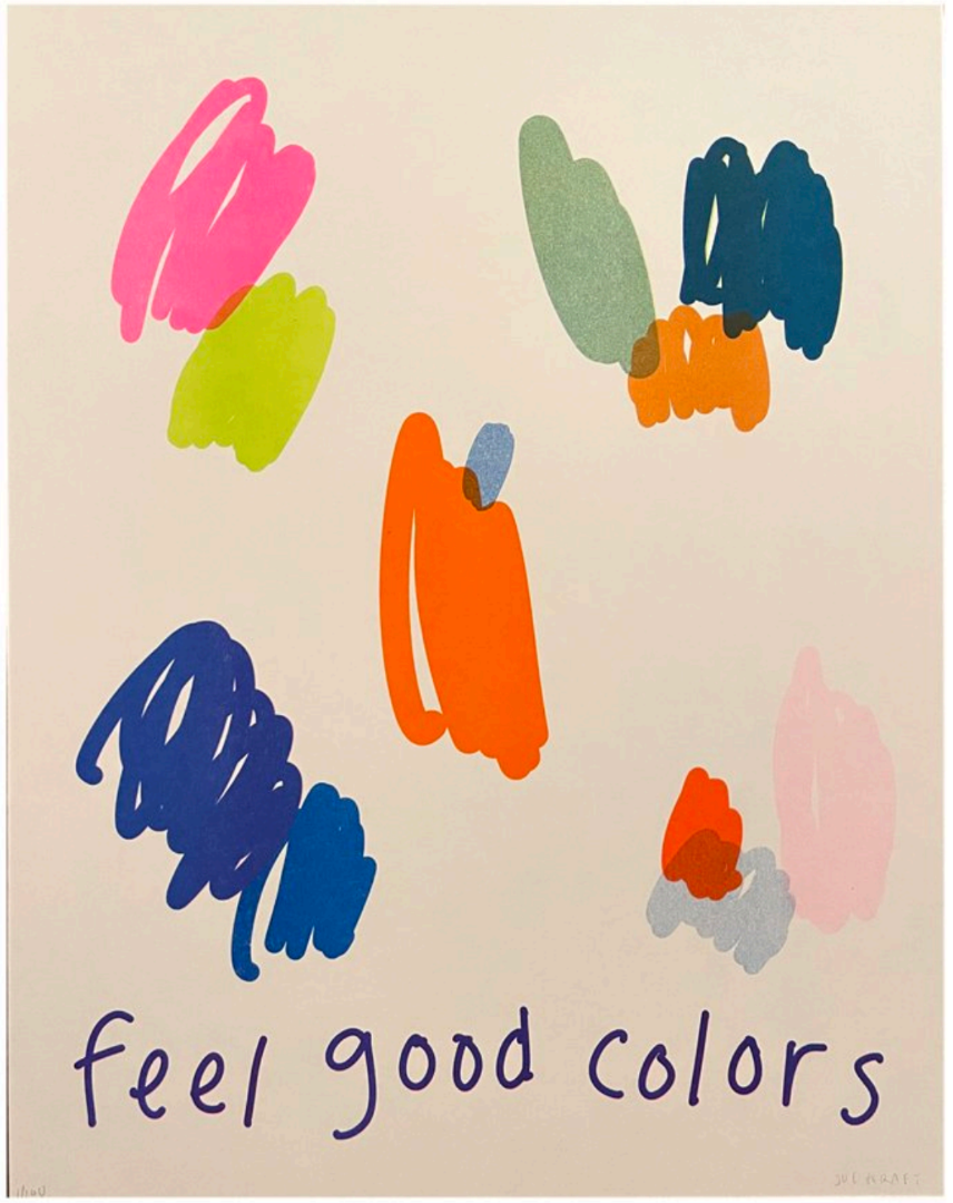 "Feel Good Colors" Risograph
