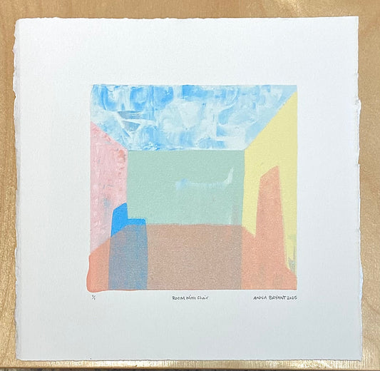 Room with Chair (10x10) print by Anna Bryant