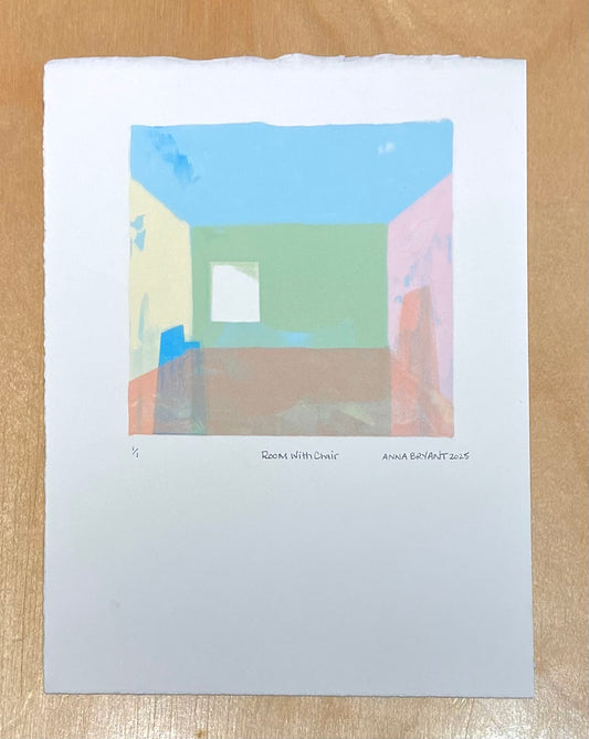 Room with Chair (6x8) print by Anna Bryant