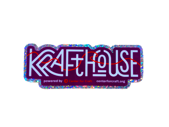 Krafthouse Glitter Sticker
