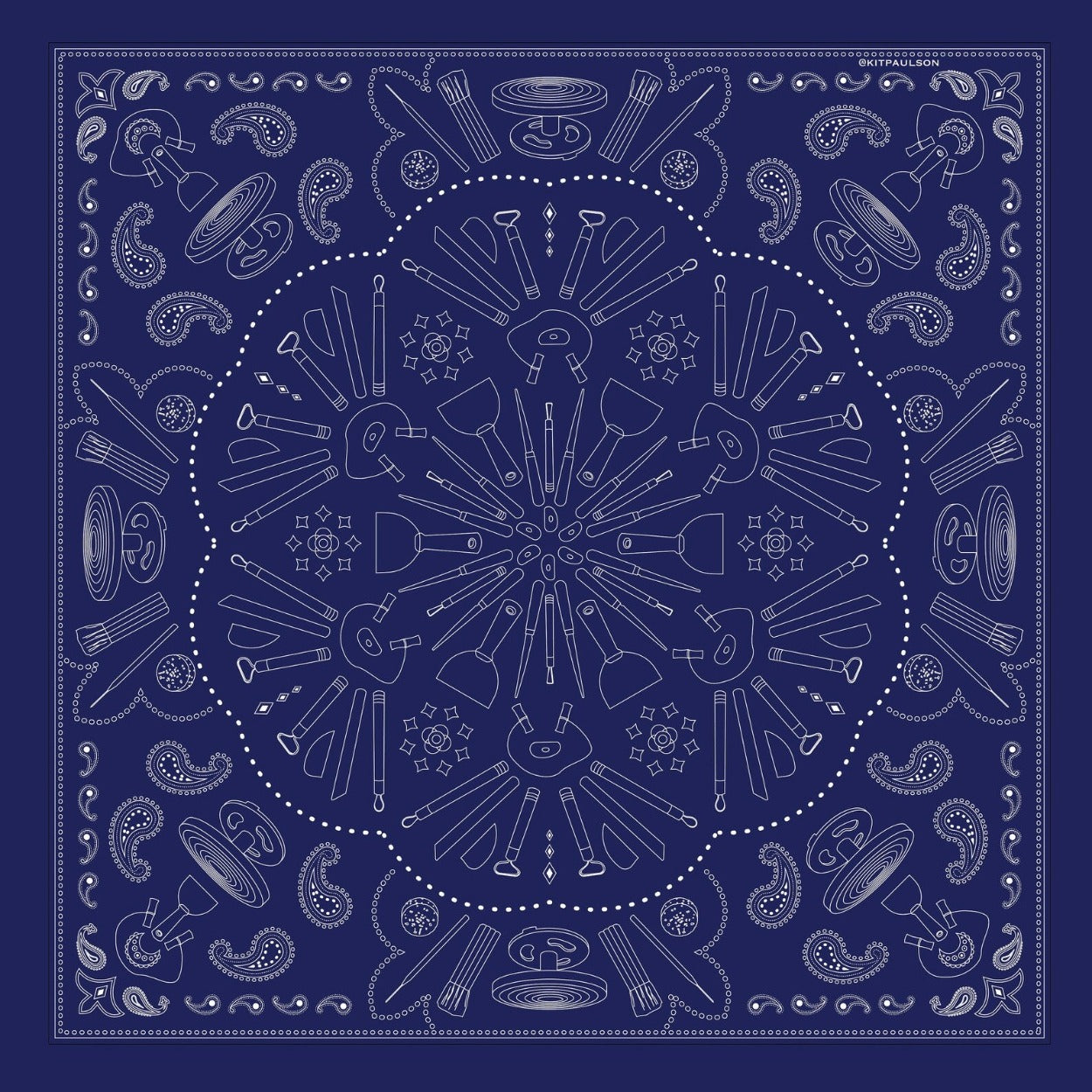Clay Tools Bandana