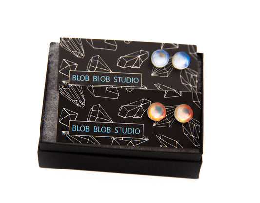 Blob Blob Studios Lux Captus Crystal Studs