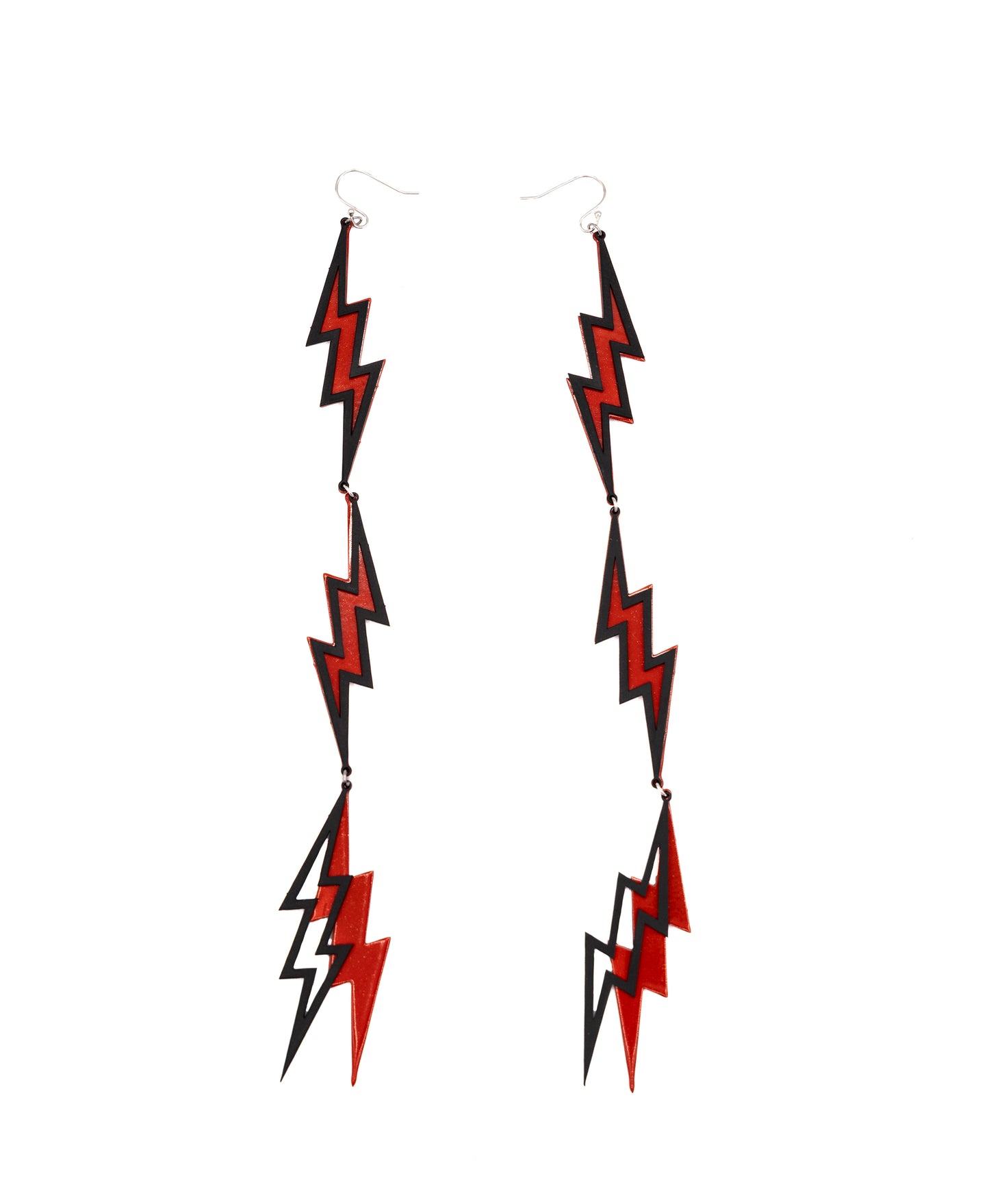 Earrings (Red) by Margret Jacobs