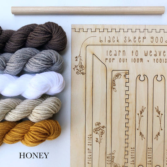 Tapestry Weaving Kit Honey