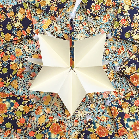 Star Origami Book Ornaments by Erin Keane