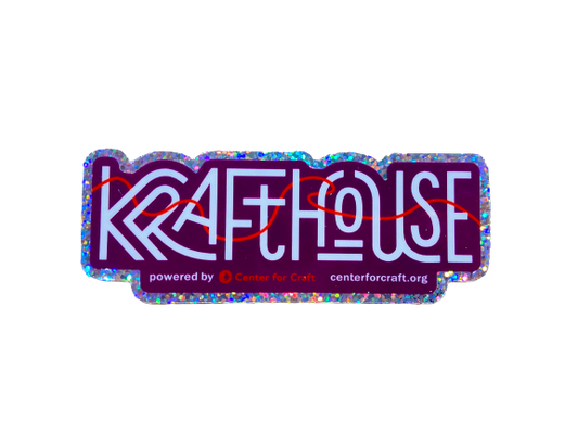 Krafthouse Glitter Sticker