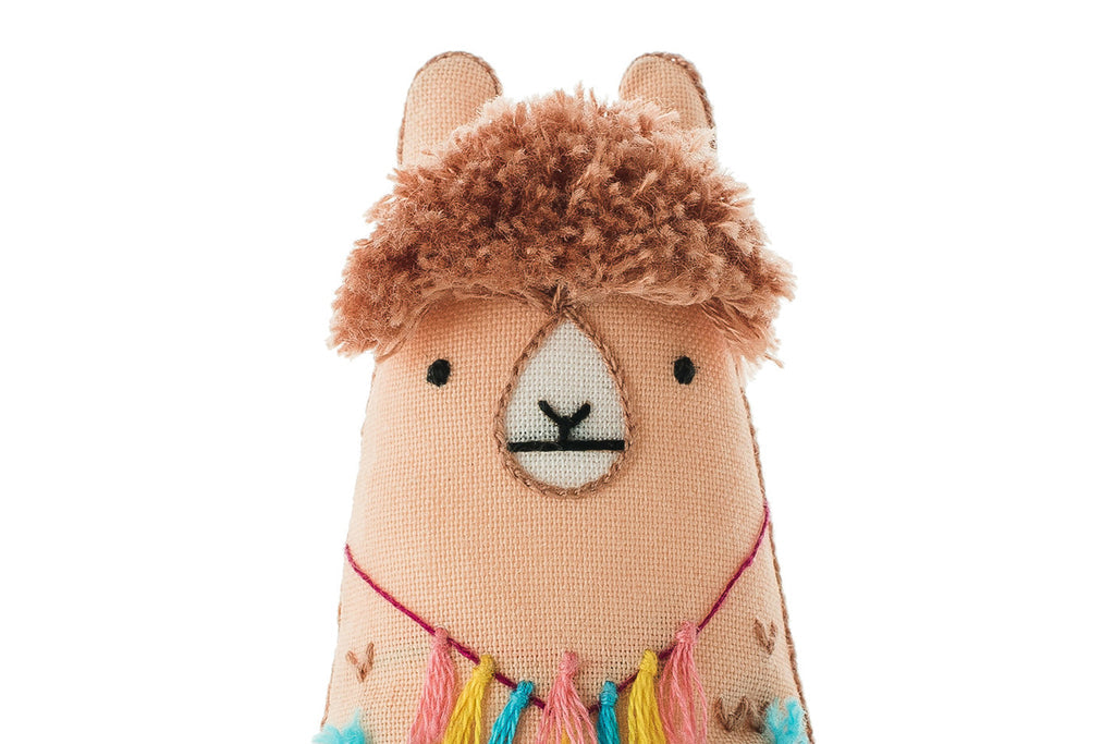 Embroidery Kit - Llama