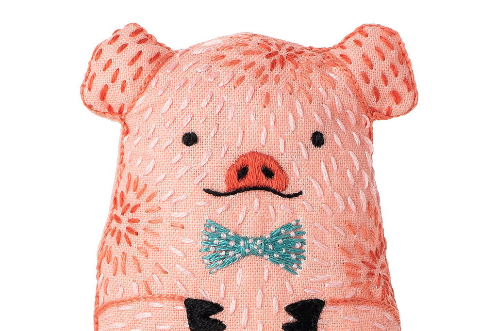 Embroidery Kit - Pig