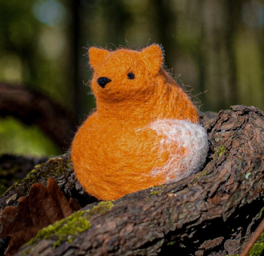 Needle Felting Kit, Fox