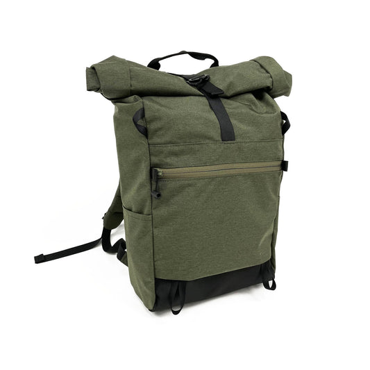 Rolltop Backpack - Heathered Green