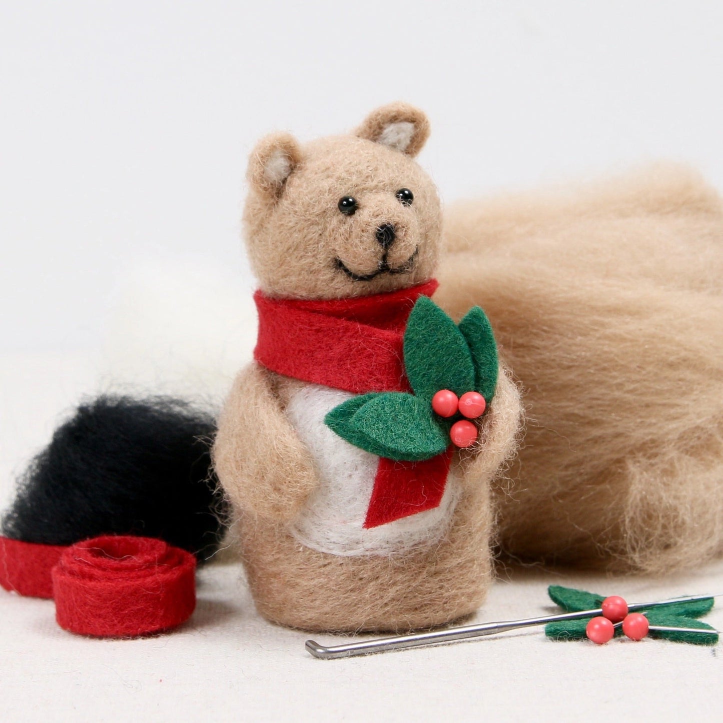 Bear Needle Felting Kit