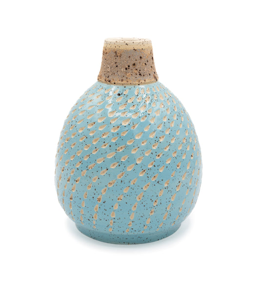 Turquoise carved vase