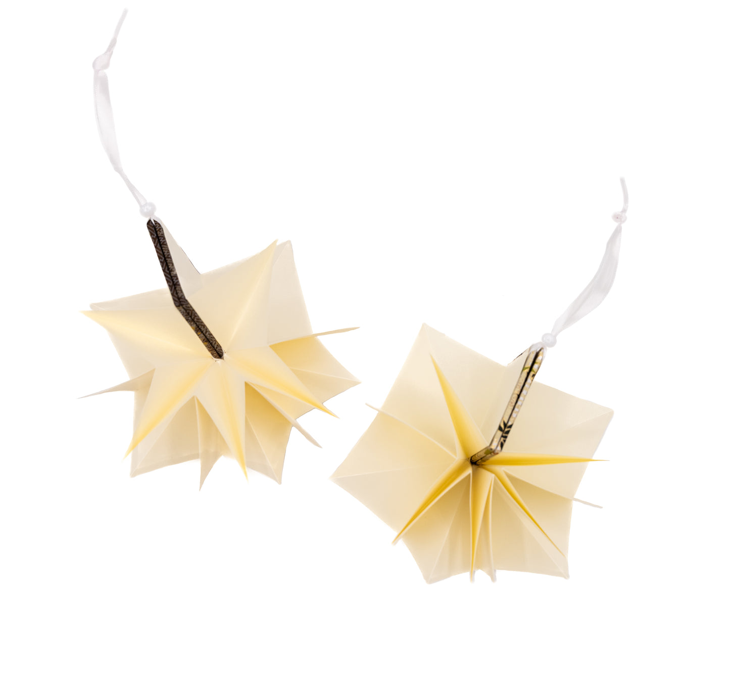 Star Origami Book Ornaments by Erin Keane