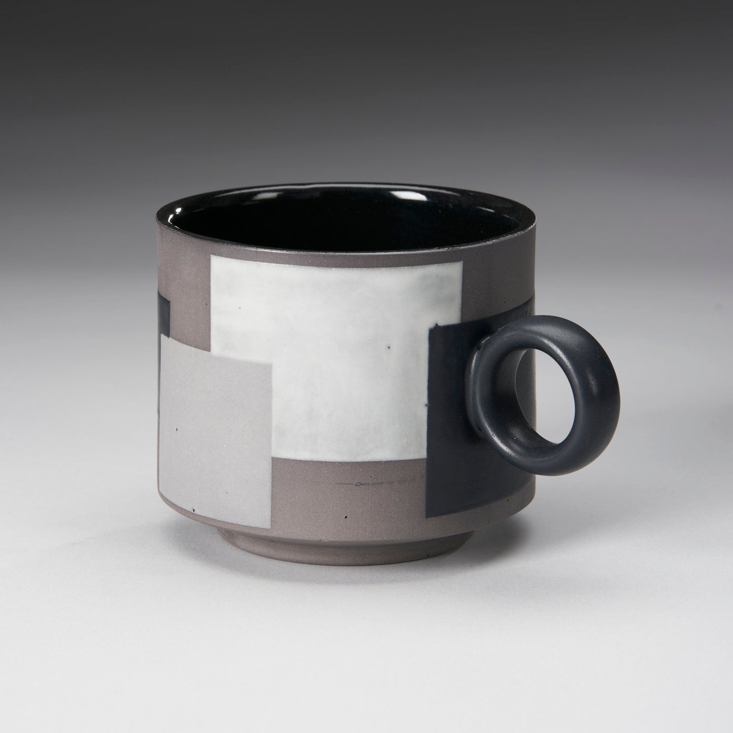 Large Grayscale Mug by Mikey Gambino