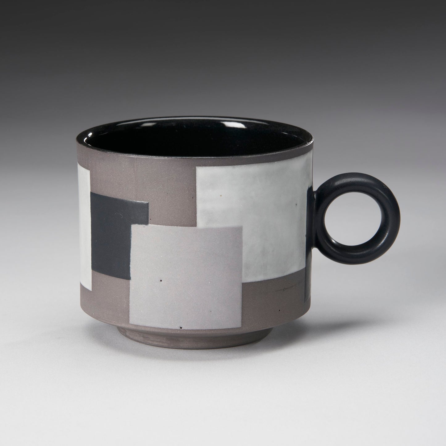 Large Grayscale Mug by Mikey Gambino