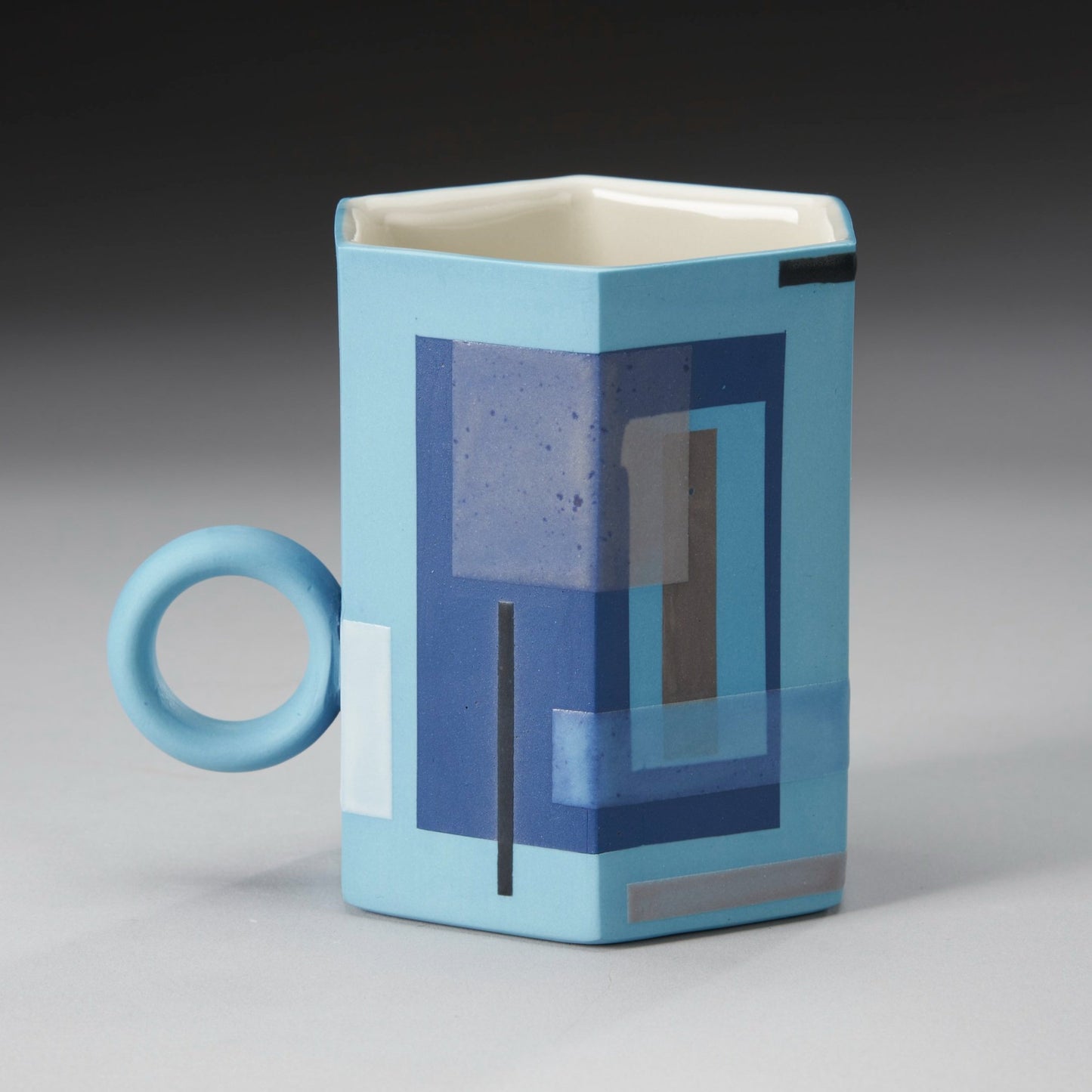 Hex Bluescale Mug by Mikey Gambino