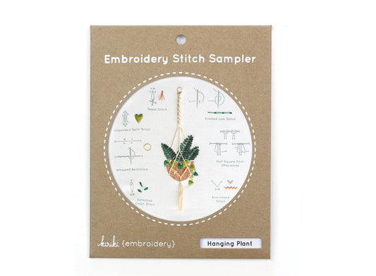 Embroidery Kit - Hanging Plant