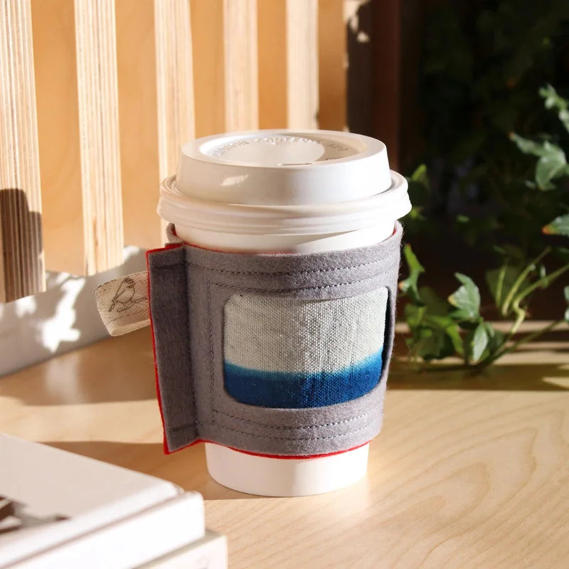 Chickadee Lea Coffee Sleeve