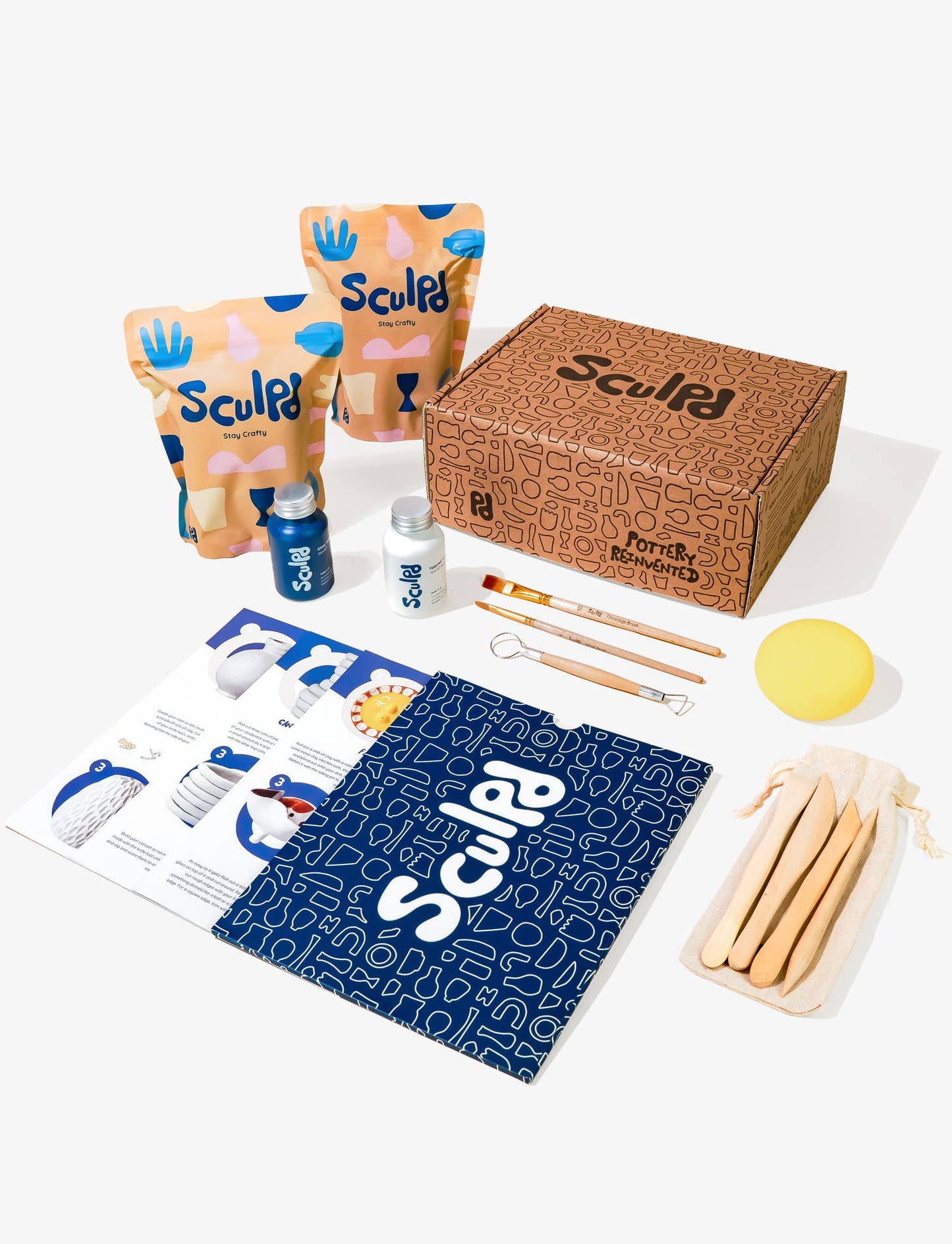 Sculpd Home Pottery Kit