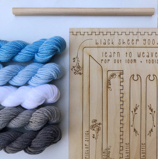 Tapestry Weaving Kit Cloud